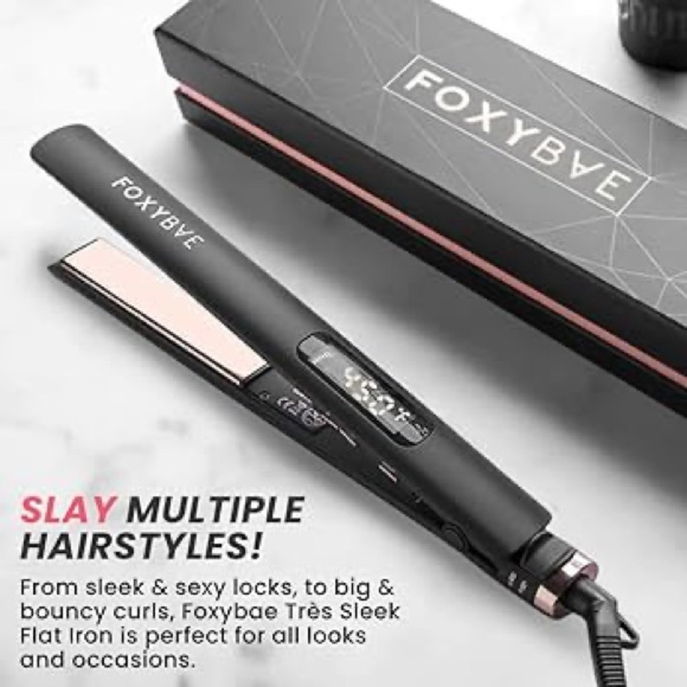 FOXYBAE 2-in-1 airflow flat iron